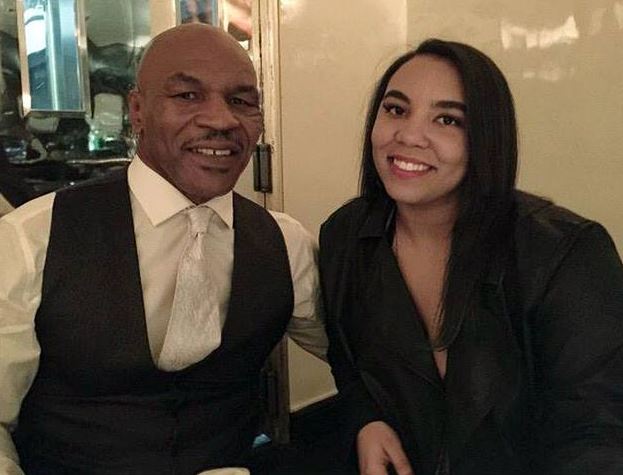 Rayna Tyson with her father Mike Tyson